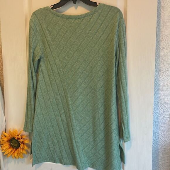 Anthropologie Maeve Tunic Sweater Mint Green Size Small - Picture 9 of 9